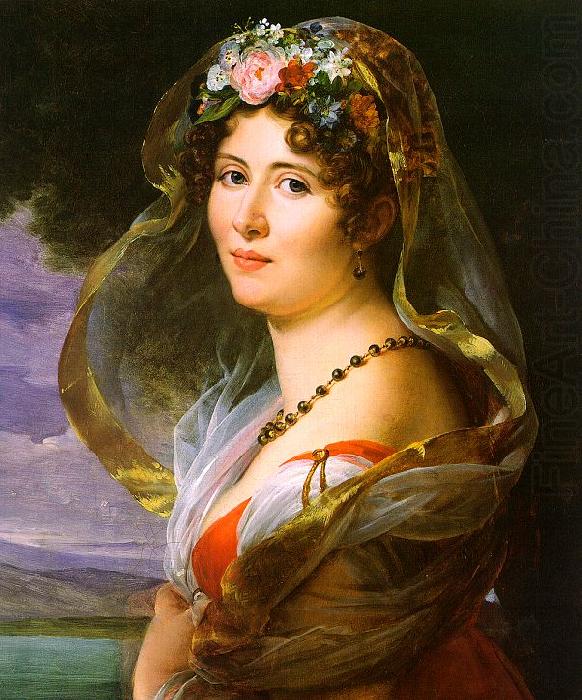 Constance Ossolinska Lubienska,  Baron Francois  Gerard